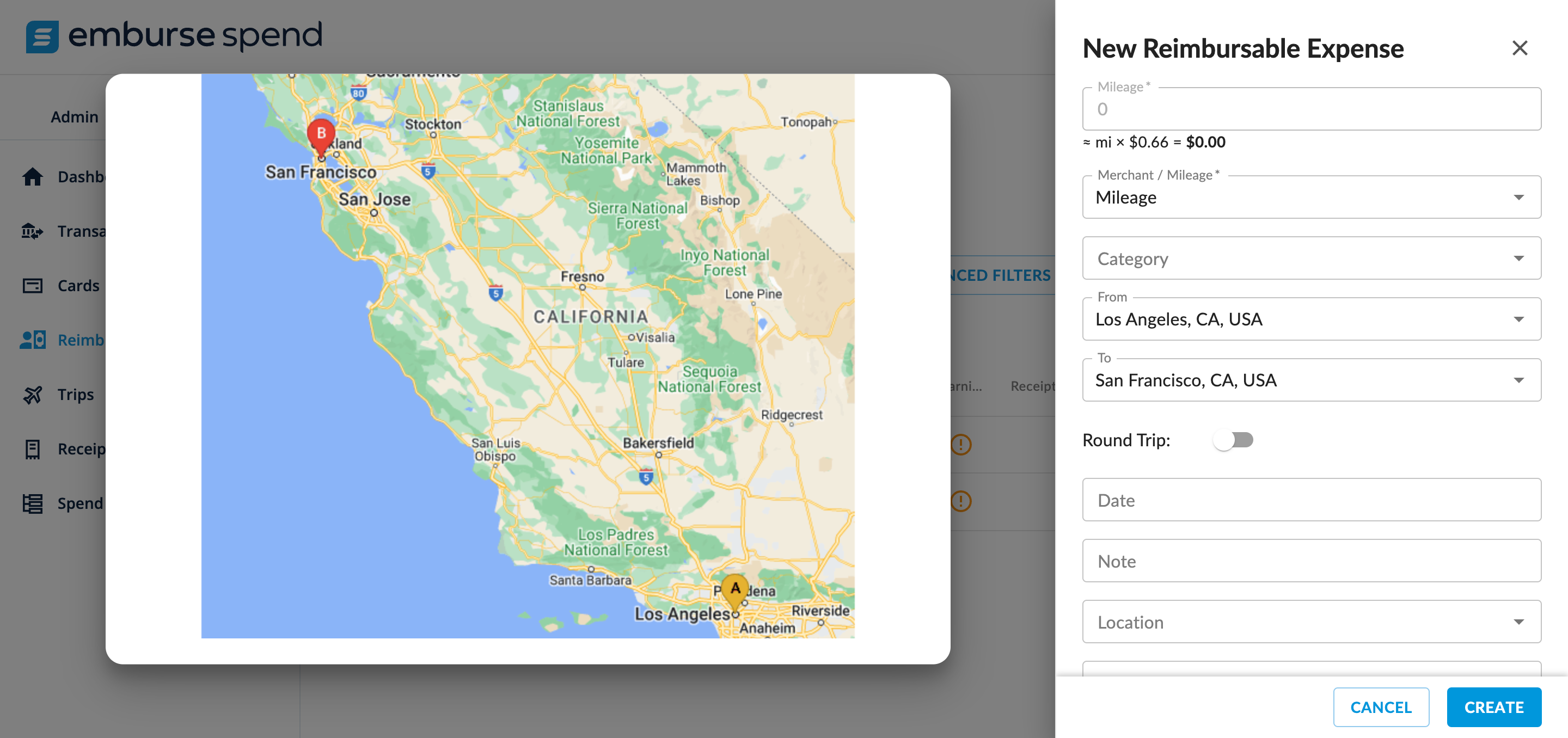 How to Expense Mileage Emburse Spend Help Center