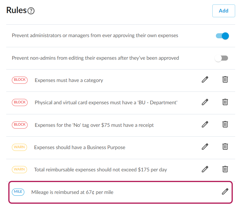 How to Expense Mileage Emburse Spend Help Center